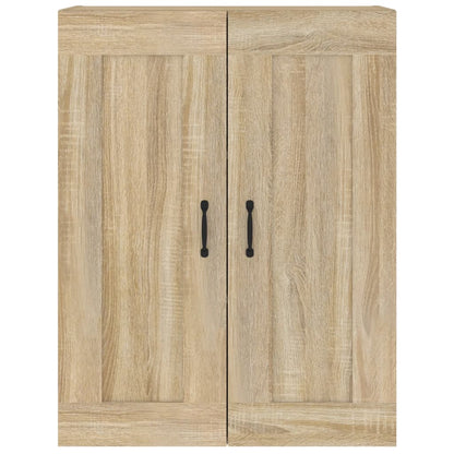 Hanging Wall Cabinet Sonoma Oak 69.5x32.5x90 cm
