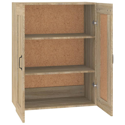Hanging Wall Cabinet Sonoma Oak 69.5x32.5x90 cm