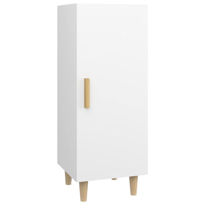 812321 vidaXL Sideboard White 34,5x34x90 cm Engineered Wood