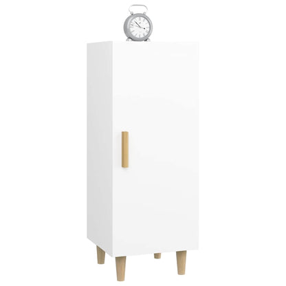 812321 vidaXL Sideboard White 34,5x34x90 cm Engineered Wood