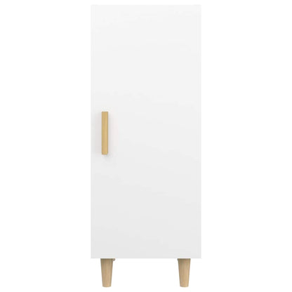 812321 vidaXL Sideboard White 34,5x34x90 cm Engineered Wood