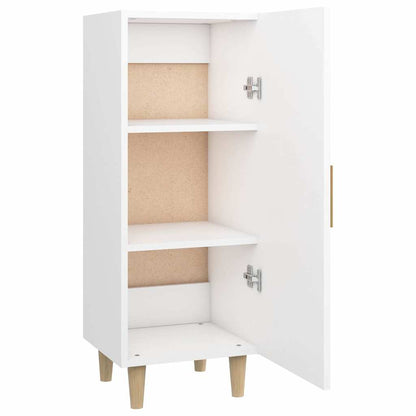 812321 vidaXL Sideboard White 34,5x34x90 cm Engineered Wood