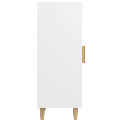 812321 vidaXL Sideboard White 34,5x34x90 cm Engineered Wood