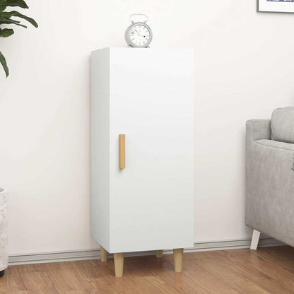 812321 vidaXL Sideboard White 34,5x34x90 cm Engineered Wood