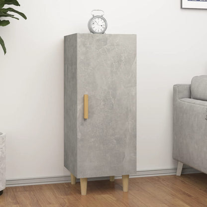 Sideboard Concrete Grey 34.5x34x90 cm Engineered Wood