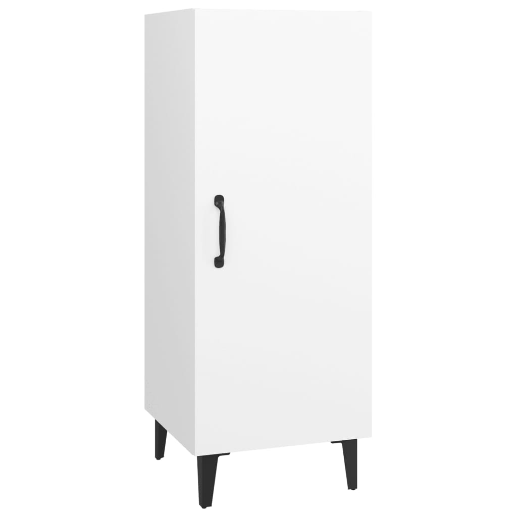 812330 vidaXL Sideboard White 34,5x34x90 cm Engineered Wood