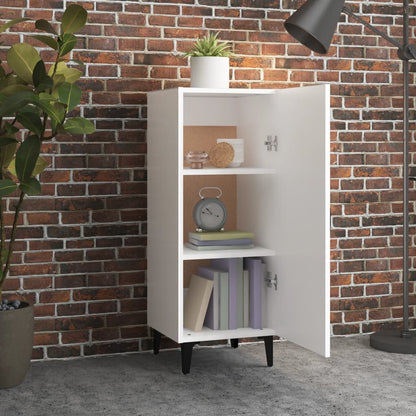 Sideboard White 34.5x34x90 cm Engineered Wood