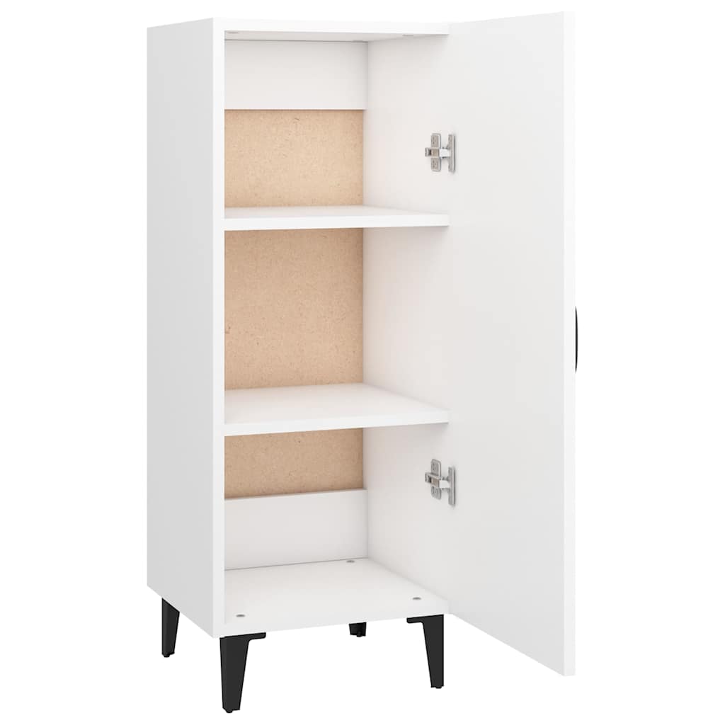 812330 vidaXL Sideboard White 34,5x34x90 cm Engineered Wood