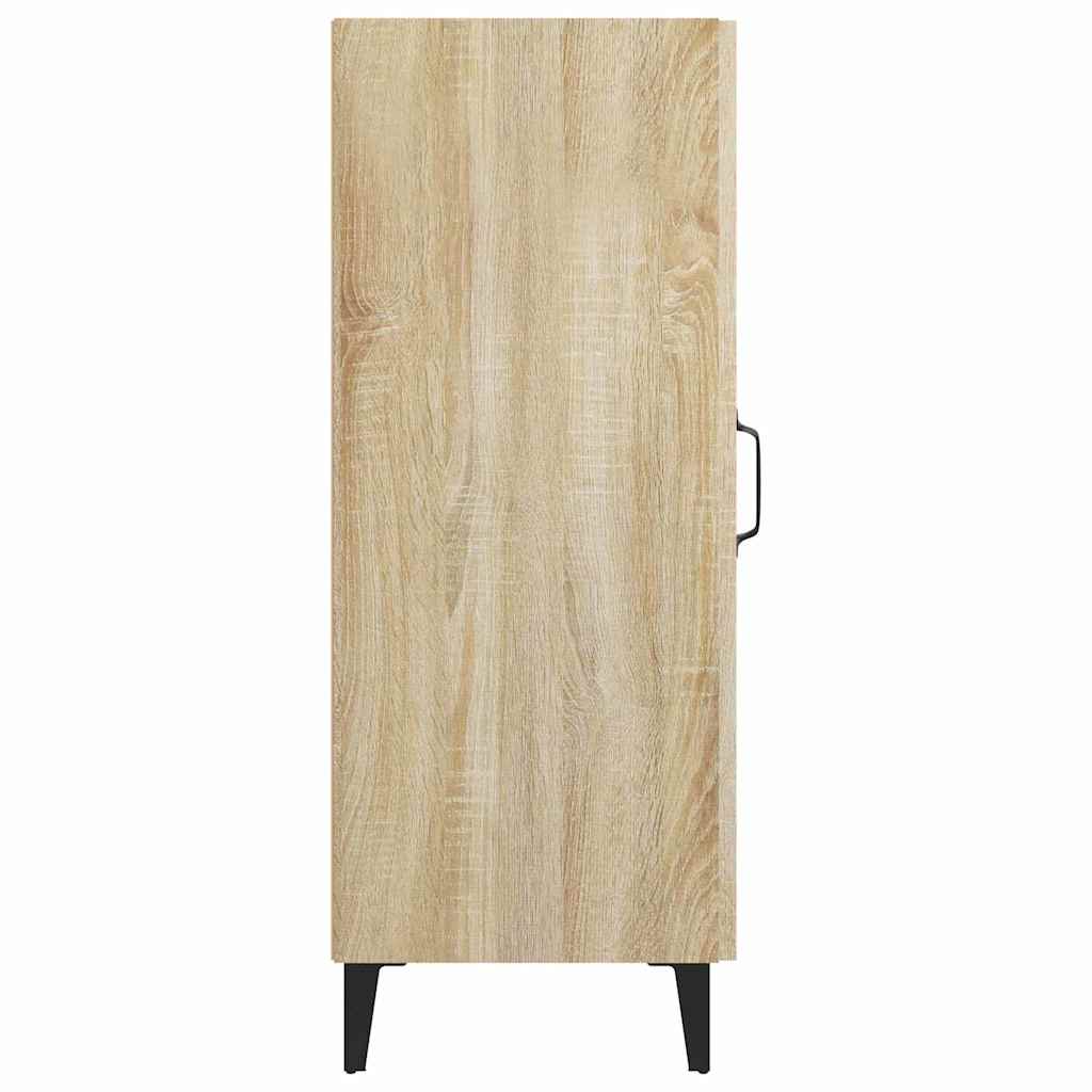 812333 vidaXL Sideboard Sonoma Oak 34,5x34x90 cm Engineered Wood