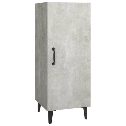 Sideboard Concrete Grey 34.5x34x90 cm Engineered Wood
