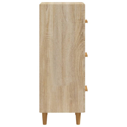 Sideboard Sonoma Oak 34.5x34x90 cm Engineered Wood