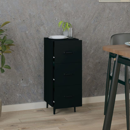 Sideboard | Black | Engineered wood | Medium | Sideboard | Rectangular