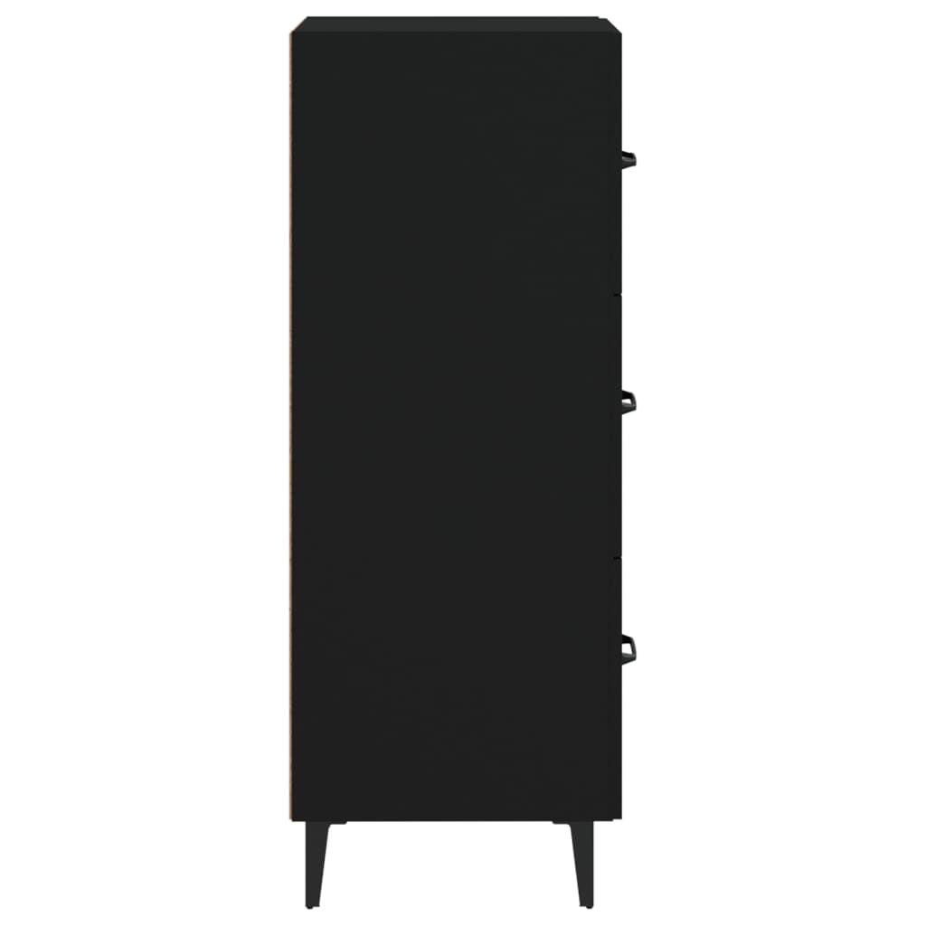 Sideboard | Black | Engineered wood | Medium | Sideboard | Rectangular