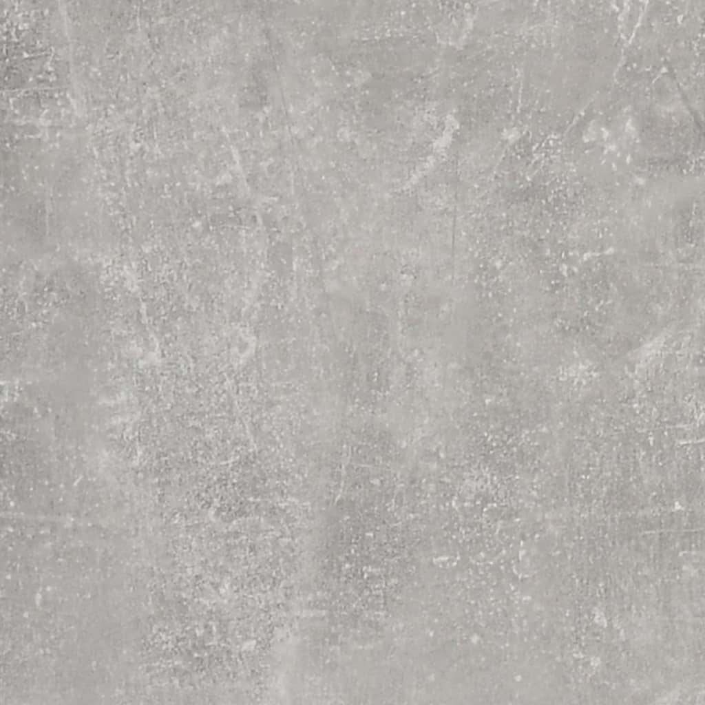 Sideboard Concrete Grey 34.5x34x90 cm Engineered Wood