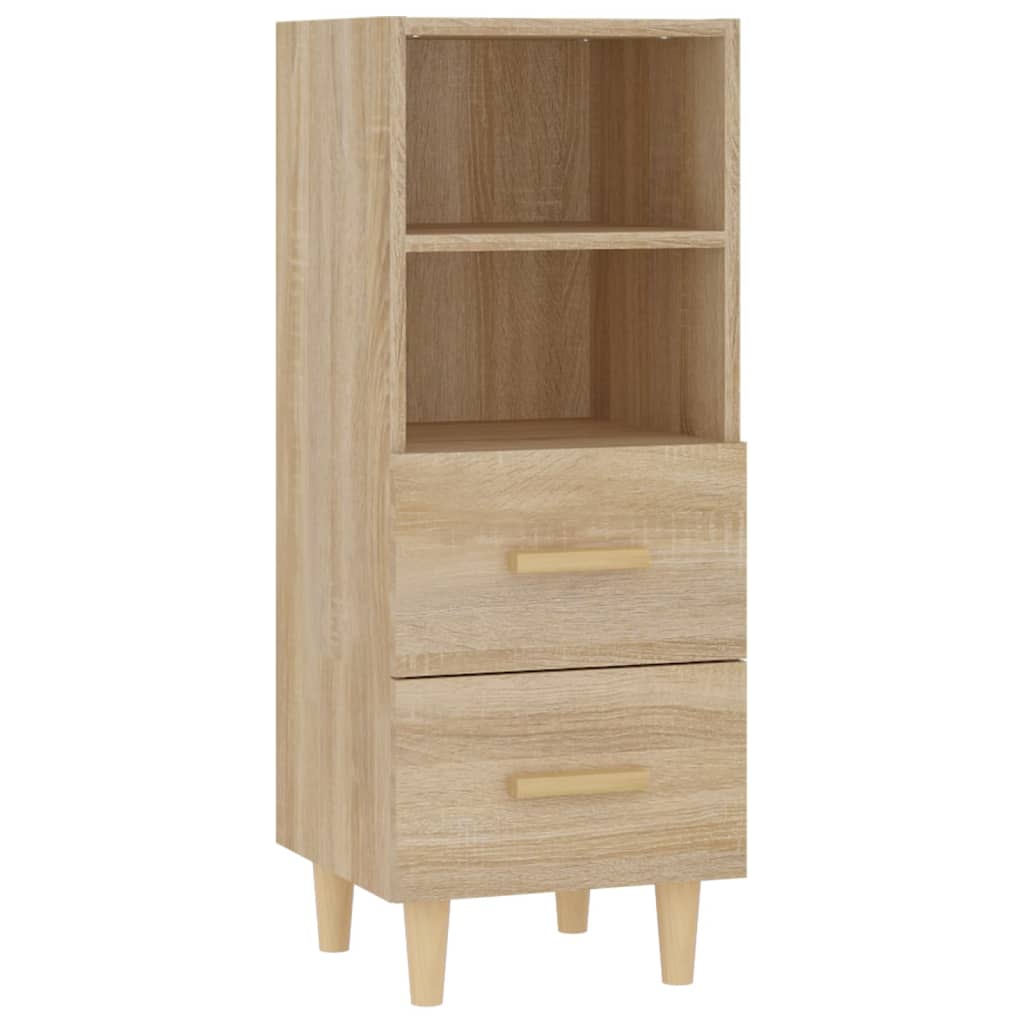 Sideboard Sonoma Oak 34.5x34x90 cm Engineered Wood