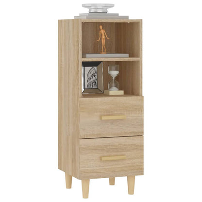 Sideboard Sonoma Oak 34.5x34x90 cm Engineered Wood