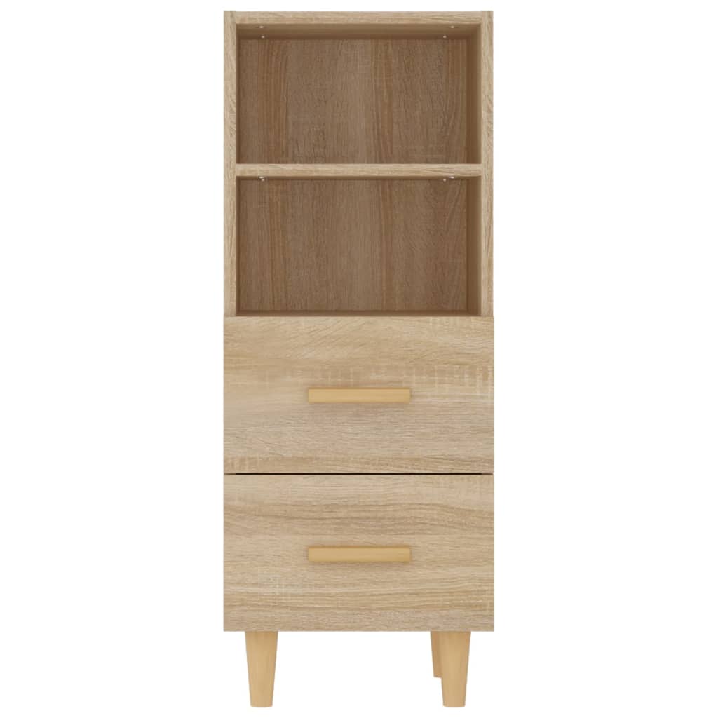 Sideboard Sonoma Oak 34.5x34x90 cm Engineered Wood
