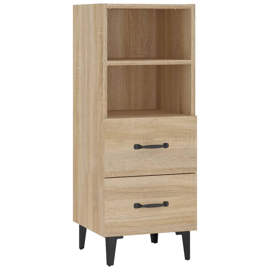 Sideboard Sonoma Oak 34.5x34x90 cm Engineered Wood