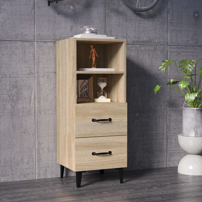 Sideboard Sonoma Oak 34.5x34x90 cm Engineered Wood