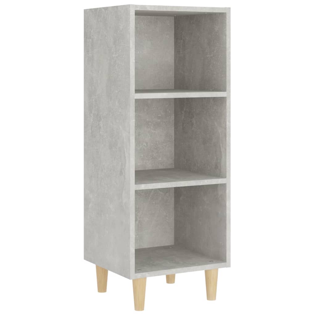 Sideboard Concrete Grey 34.5x32.5x90 cm Engineered Wood