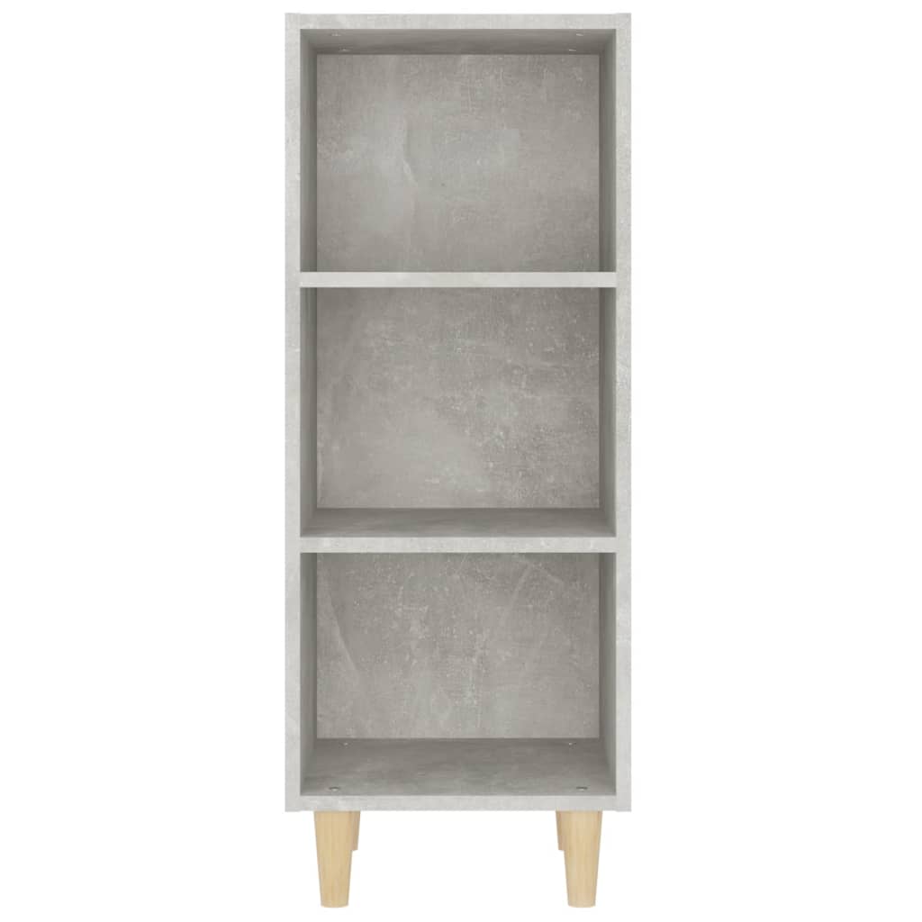 Sideboard Concrete Grey 34.5x32.5x90 cm Engineered Wood