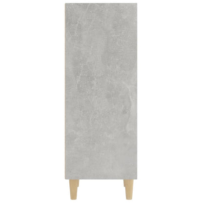 Sideboard Concrete Grey 34.5x32.5x90 cm Engineered Wood