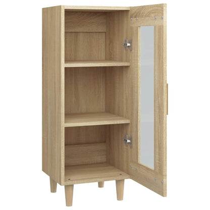 Sideboard Sonoma Oak 34.5x34x90 cm Engineered Wood