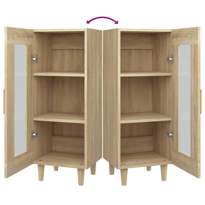 Sideboard Sonoma Oak 34.5x34x90 cm Engineered Wood