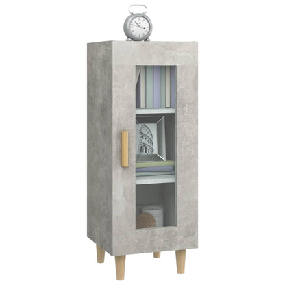 Sideboard Concrete Grey 34.5x34x90 cm Engineered Wood