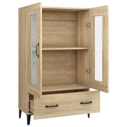Highboard Sonoma Oak 70x31x115 cm Engineered Wood