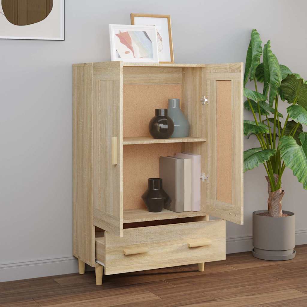 Highboard Sonoma Oak 70x31x115 cm Engineered Wood