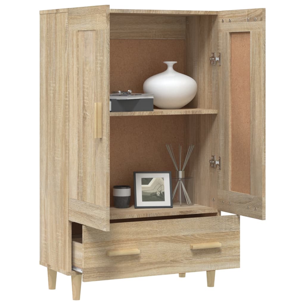 Highboard Sonoma Oak 70x31x115 cm Engineered Wood