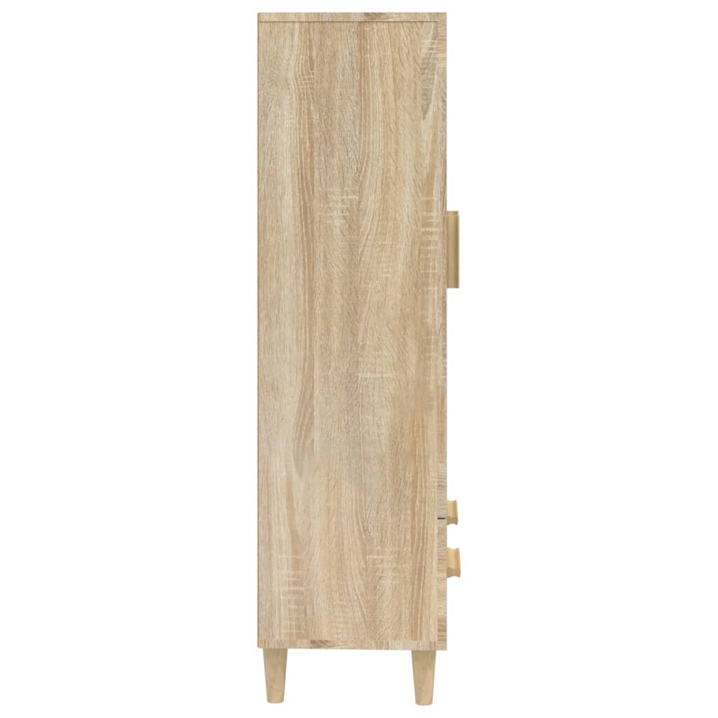 Highboard Sonoma Oak 70x31x115 cm Engineered Wood
