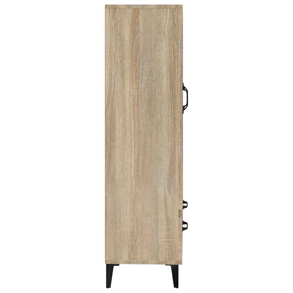 Highboard Sonoma Oak 70x31x115 cm Engineered Wood