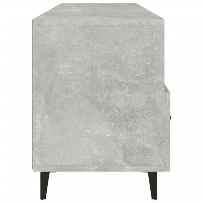 TV Cabinet Concrete Grey 102x35x50 cm Engineered Wood