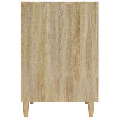 Desk Sonoma Oak 140x50x75 cm Engineered Wood