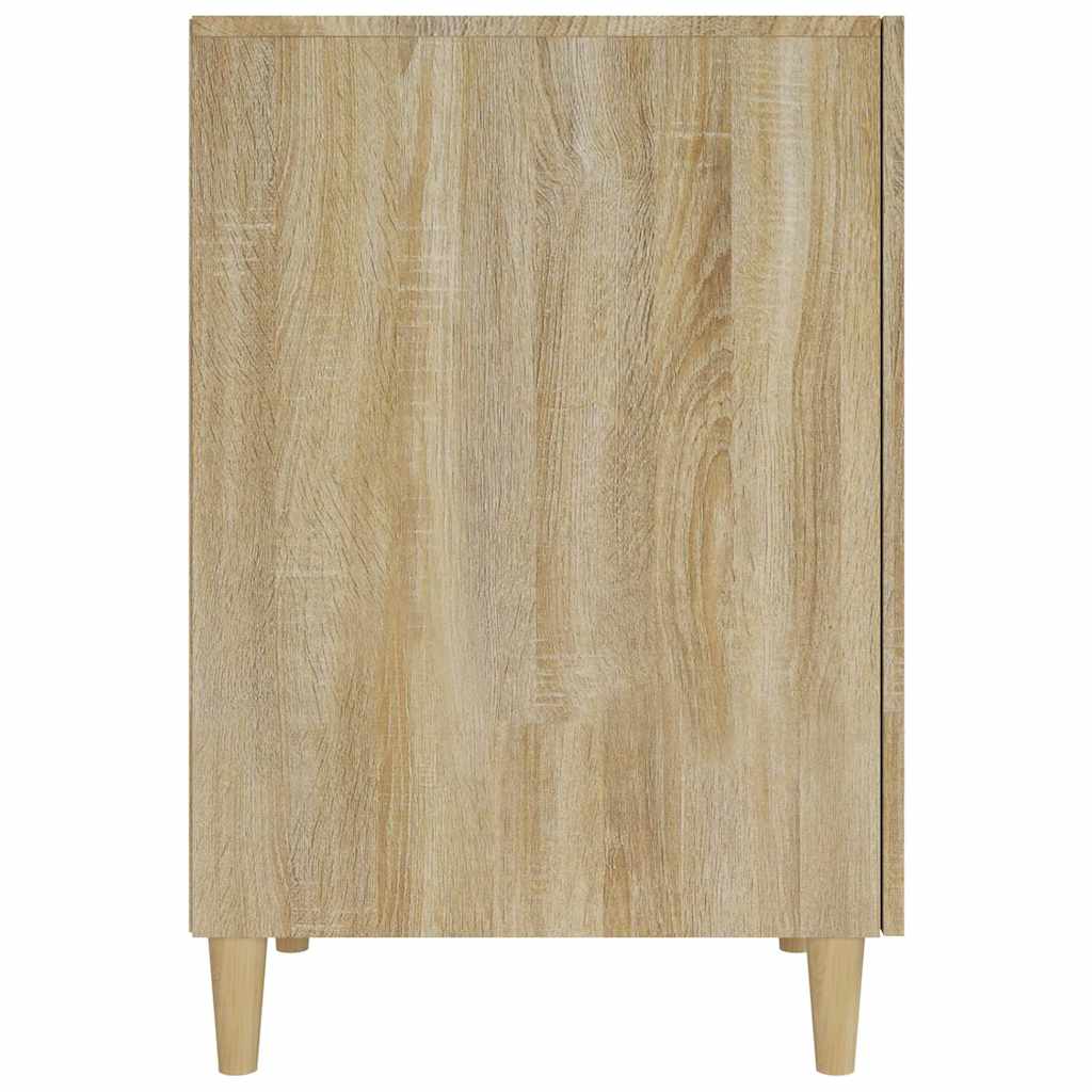Desk Sonoma Oak 140x50x75 cm Engineered Wood