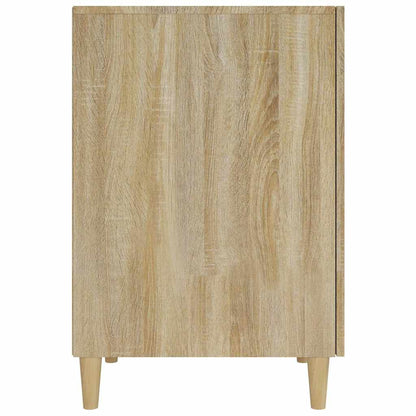 Desk Sonoma Oak 140x50x75 cm Engineered Wood