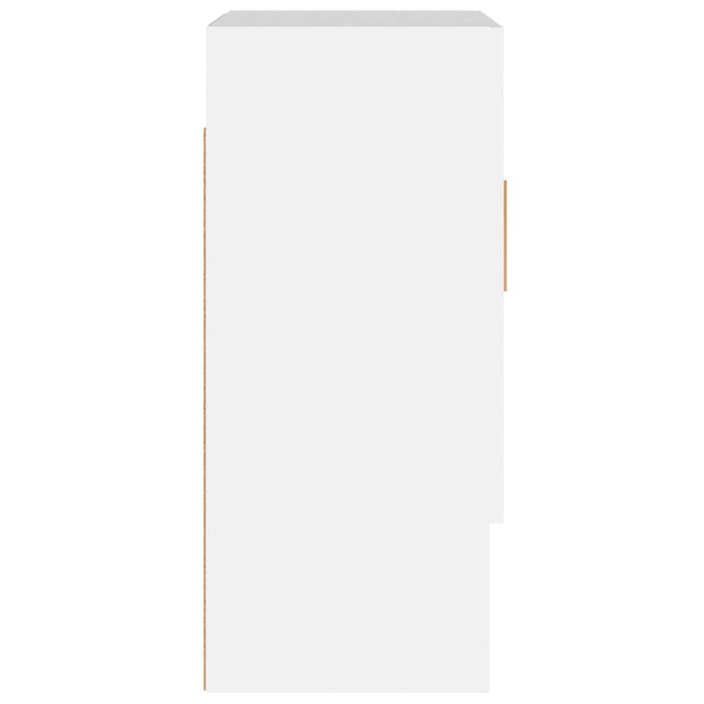 812870 vidaXL Wall Cabinet White 60x31x70 cm Engineered Wood