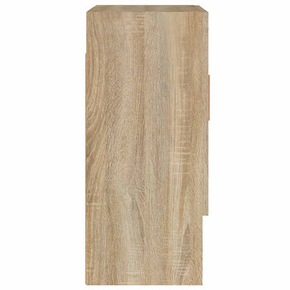 812873 vidaXL Wall Cabinet Sonoma Oak 60x31x70 cm Engineered Wood