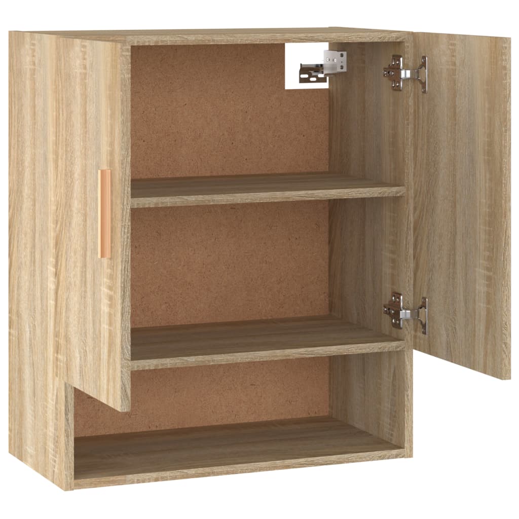 Wall Cabinet Sonoma Oak 60x31x70 cm Engineered Wood