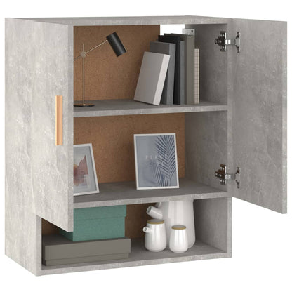 Wall Cabinet Concrete Grey 60x31x70 cm Engineered Wood