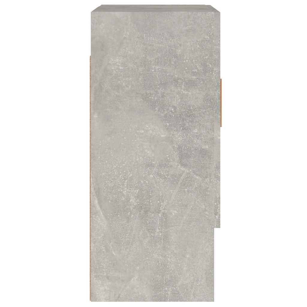Wall Cabinet Concrete Grey 60x31x70 cm Engineered Wood