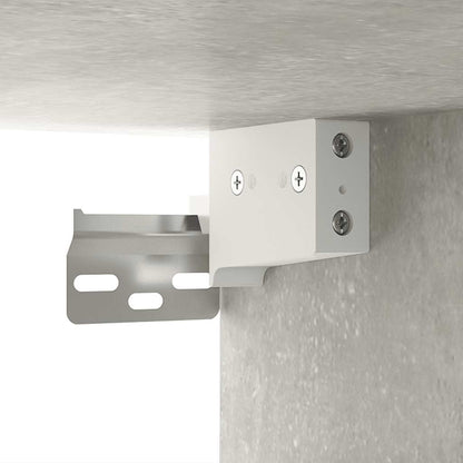 Wall Cabinet Concrete Grey 60x31x70 cm Engineered Wood