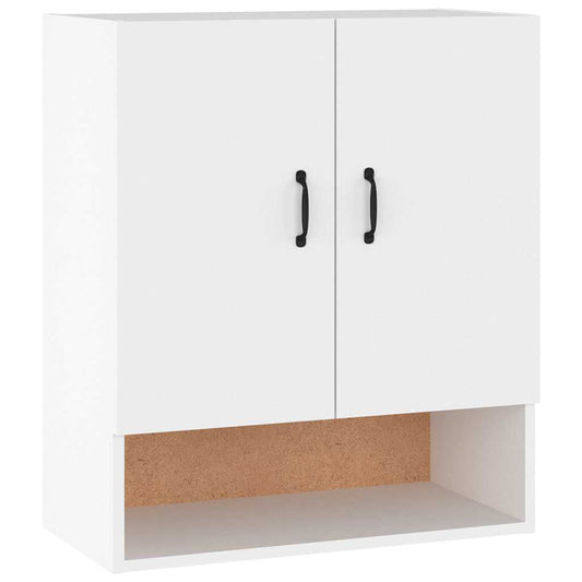 812879 vidaXL Wall Cabinet White 60x31x70 cm Engineered Wood