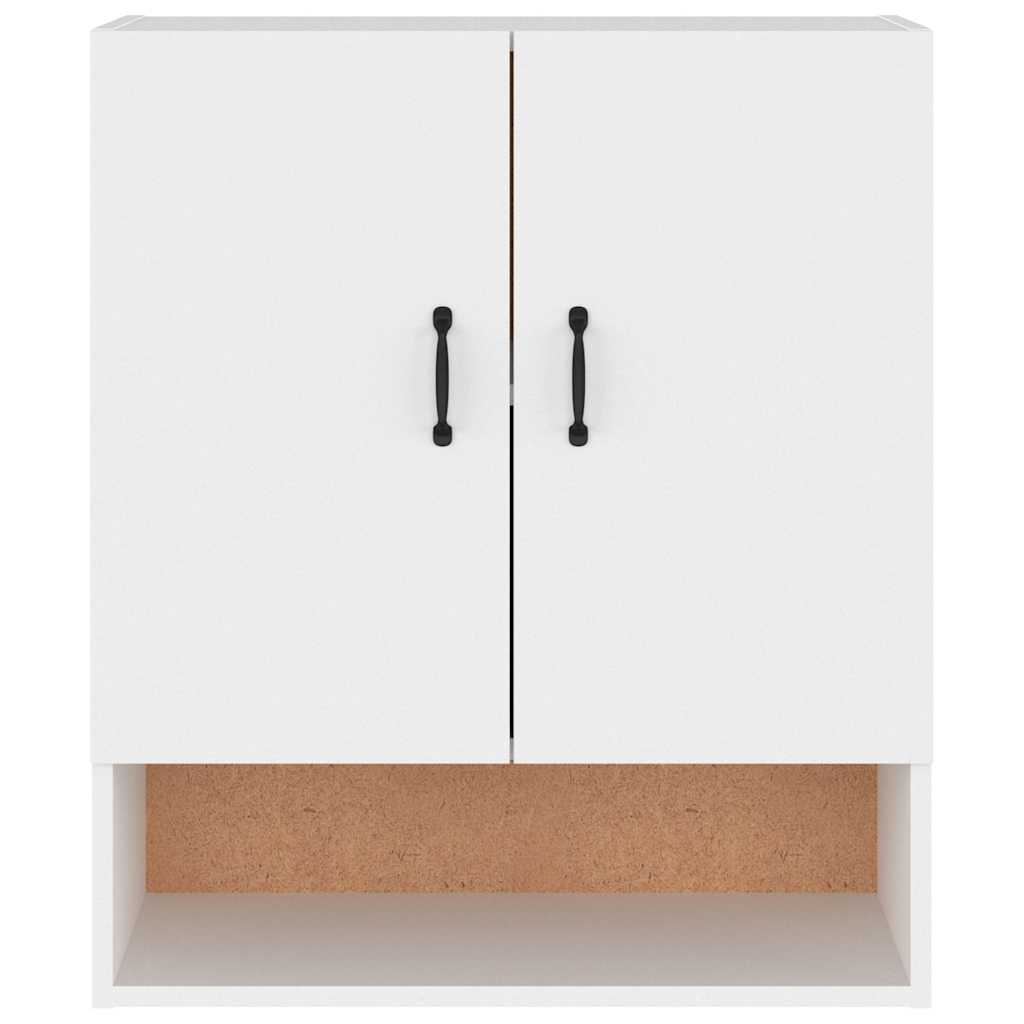 812879 vidaXL Wall Cabinet White 60x31x70 cm Engineered Wood