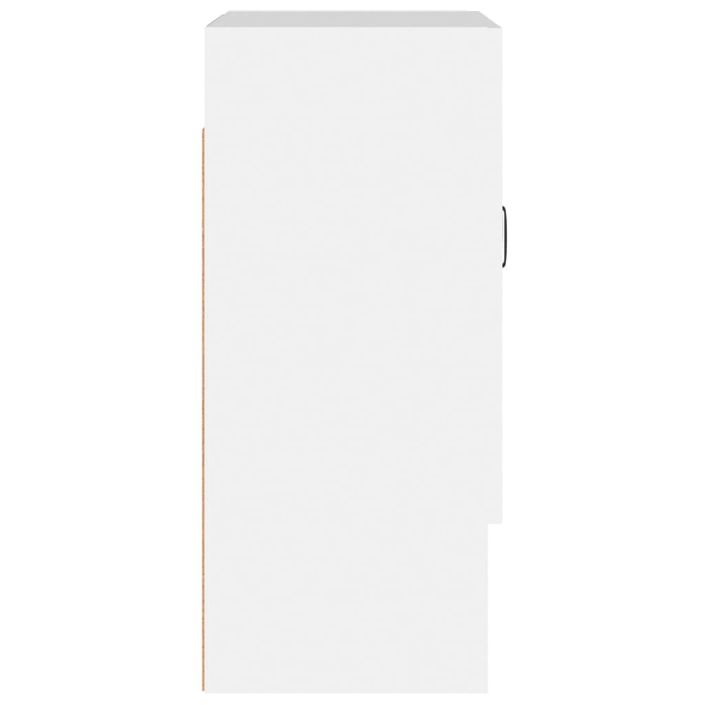 Wall Cabinet White 60x31x70 cm Engineered Wood