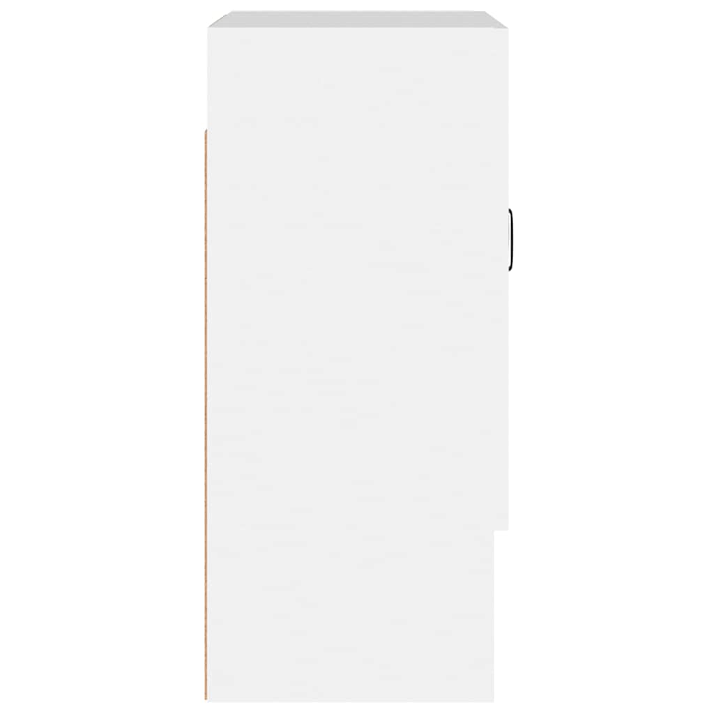 812879 vidaXL Wall Cabinet White 60x31x70 cm Engineered Wood