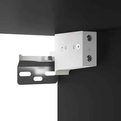 Wall Cabinet Black 60x31x70 cm Engineered Wood