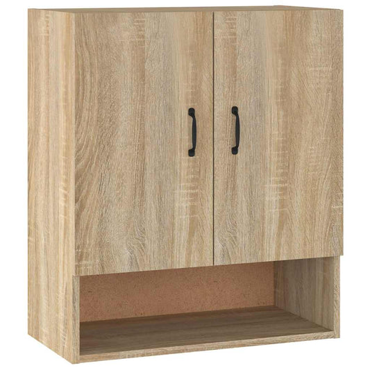 812882 vidaXL Wall Cabinet Sonoma Oak 60x31x70 cm Engineered Wood